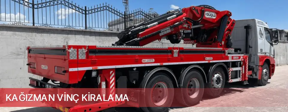 Kağızman İlçemi Vinç Kiralama